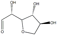 L-Galactose, 3,6-anhydro- Struktur