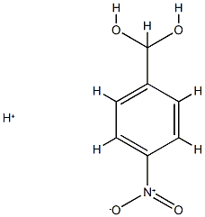Methanediol,  (4-nitrophenyl)-,  conjugate  monoacid  (9CI)|