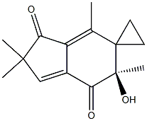 dehydroilludin M,28282-65-7,结构式