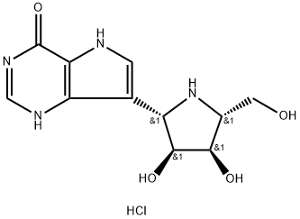 FORODESINE HYDROCHLORIDE, 284490-13-7, 结构式