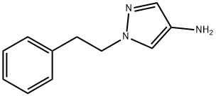1-(2-phenylethyl)-1H-pyrazol-4-amine Struktur