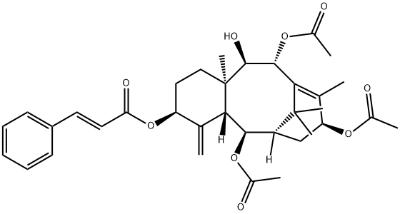 9-デアセチルタキシニンE 化学構造式