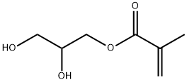 POLY(1-GLYCEROL METHACRYLATE) 化学構造式