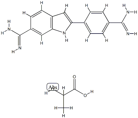 DAPI乳酸 结构式