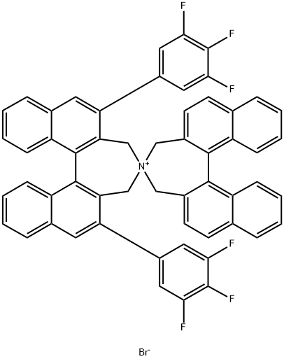 (S,S)-3,4,5-TRIFLUOROPHENYL-NAS BROMIDE Struktur