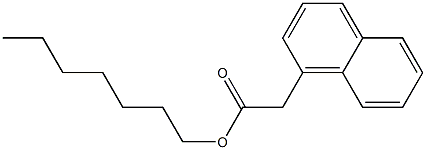 1-ナフタレン酢酸ヘプチル 化学構造式
