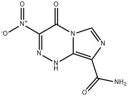 氰基替莫唑胺 结构式