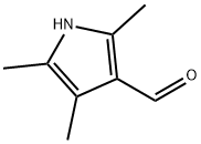 2,4,5-トリメチル-1H-ピロール-3-カルブアルデヒド 化学構造式