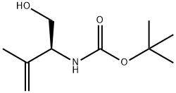 Carbamic acid, [(1S)-1-(hydroxymethyl)-2-methyl-2-propenyl]-, 1,1- Struktur