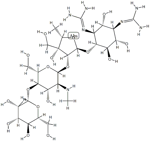 Mannosidodihydrostreptomycin Structure