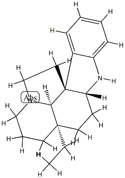 aspidospermidine,2912-09-6,结构式