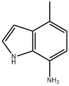 1H-Indol-7-amine,4-methyl-(9CI) Structure