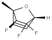 7-Oxabicyclo[2.2.1]hept-2-ene,5,5,6-trifluoro-1-methyl-,(1R,4S,6R)-rel-(9CI) Structure