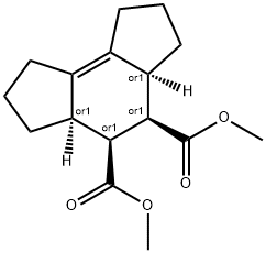 1,2,3,3aα,4α,5α,5aα,6,7,8-Decahydro-as-indacene-4,5-dicarboxylic acid dimethyl ester|