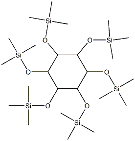 1-O,2-O,3-O,4-O,5-O,6-O-Hexakis(trimethylsilyl)-D-chiro-inositol Structure