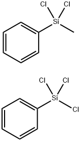 苯基三氯硅烷与苯基甲基二氯硅烷的聚合物,29468-75-5,结构式