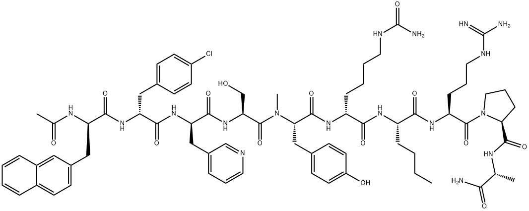 OZARELIX, 295350-45-7, 结构式