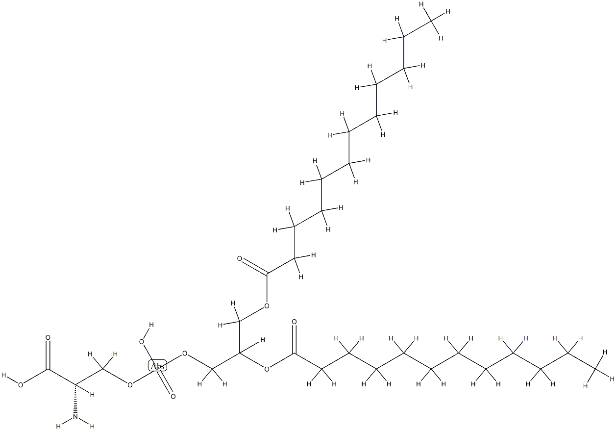 dilauroylphosphatidylserine Structure