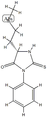 PHENYLTHIOHYDANTOIN METHIONINE) 化学構造式