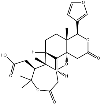 (4R,12aβ)-4α-(3-Furyl)dodecahydro-4aα,7aα,9,9-tetramethyl-14-methylene-2,11-dioxo-7α,13aα-methano-4H,13aH-oxepino[4,5-b]pyrano[3,4-g]oxocin-8α-acetic acid|