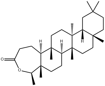 3,4-Seco-3,4-epoxyfriedelane-3-one Struktur