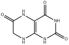 7,8-dihydro-6-hydroxylumazine 结构式