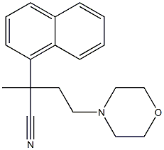 2982-09-4 α-Methyl-α-(1-naphtyl)-4-morpholinebutyronitrile