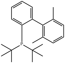 2-(Di-tert-butylphosphino)-2',6'-dimethylbiphenyl Struktur