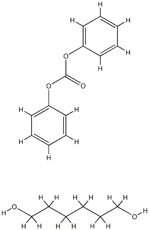 Carbonic acid, diphenyl ester, polymer with 1,6-hexanediol Structure