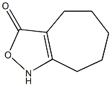 3H-Cyclohept[c]isoxazol-3-one,1,4,5,6,7,8-hexahydro-(8CI,9CI) Structure