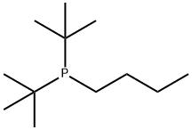 Di-t-butyl(n-butyl)phosphine Struktur