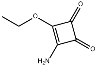 3-Cyclobutene-1,2-dione,3-amino-4-ethoxy-(9CI) Struktur