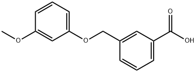 3-(3-methoxyphenoxymethyl)benzoic acid|