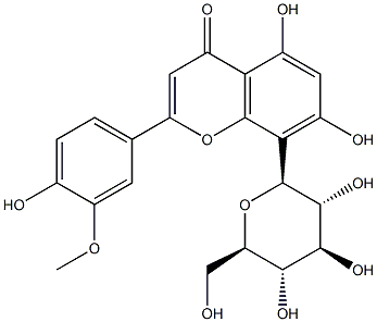 金雀花素,301-16-6,结构式