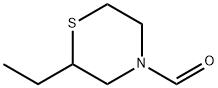 4-Thiomorpholinecarboxaldehyde, 2-ethyl- (8CI,9CI) Structure