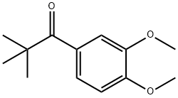 α,α-Dimethyl-3',4'-dimethoxypropiophenone 结构式