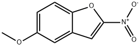 5-メトキシ-2-ニトロベンゾフラン 化学構造式