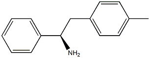 (R)-α-フェニル-4-メチルフェネチルアミン 化学構造式