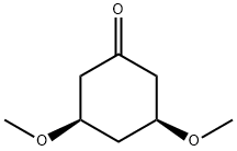 3α,5β-Dimethoxycyclohexanone Structure