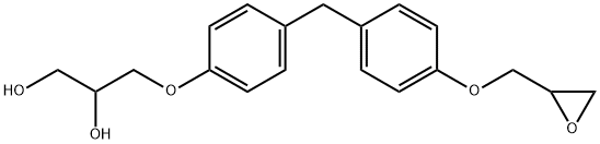 Bisphenol F Glycidyl 2,3-Dihydroxypropyl Ether Structure