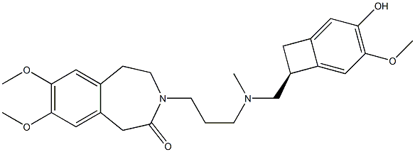 伊伐布雷定杂质16, 304464-98-0, 结构式