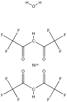 NICKEL(II) HEXAFLUOROACETYLACETONATE Structure