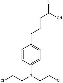 苯丁酸氮芥,305-03-3,结构式
