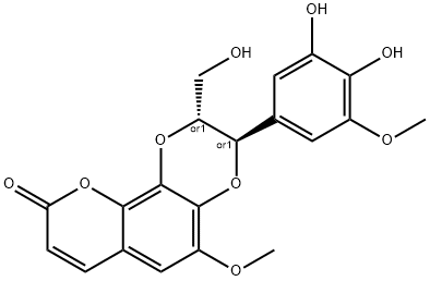 5'-去甲基沉香木质素,305364-91-4,结构式