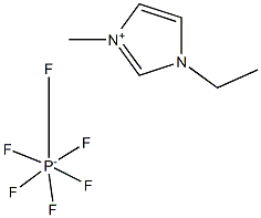 1-乙基-3-甲基咪唑六氟锑酸盐,305370-81-4,结构式