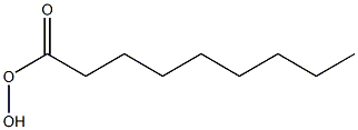 PEROXYNONANOICACID 结构式