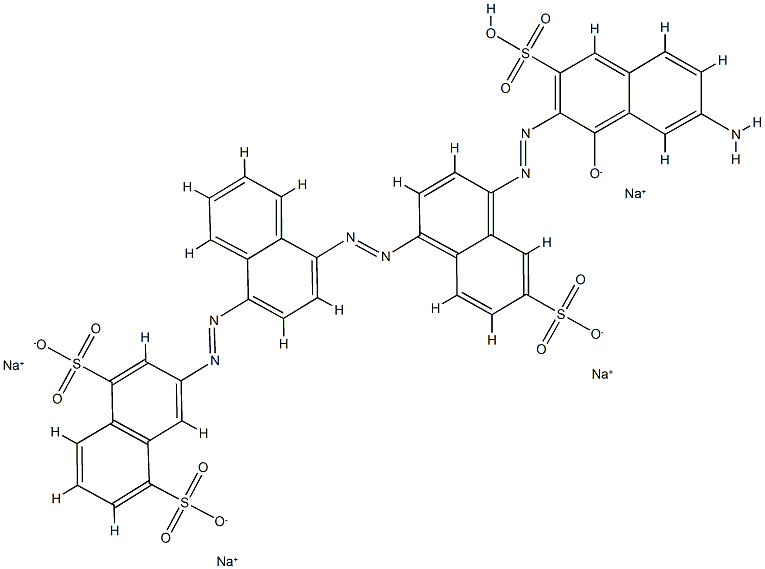 直接耐晒灰BL 结构式