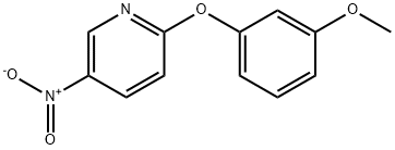2-(3-Methoxyphenoxy)-5-nitropyridine Structure