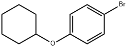 1-ブロモ-4-(シクロヘキシルオキシ)ベンゼン 化学構造式