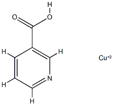 烟酸铜, 30827-46-4, 结构式